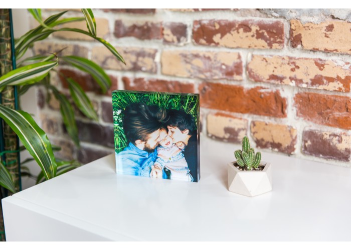 Acrylic Block blue Acrylic Block blue