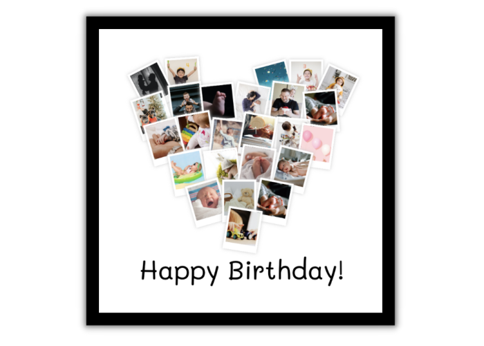 Poloroid Design Framed Print Poloroid Design Framed Print