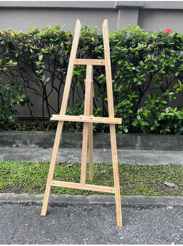 [Rental] Wooden Easel Stand, Self-Collection Only