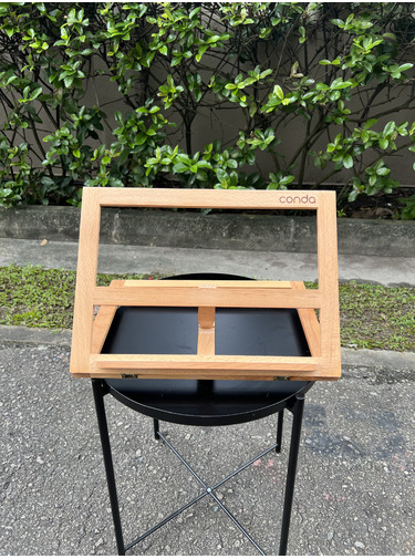 [Rental] Rectangle Adjustable Wood Table Top Easel Stand, Self-Collection Only