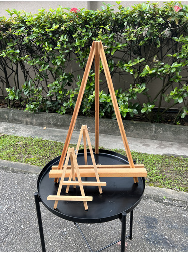 [Rental] Adjustable Wood Table Top Easel Stand, Self-Collection Only