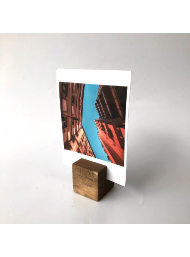 Rectangular Block Wooden Photo Stand (3cm)