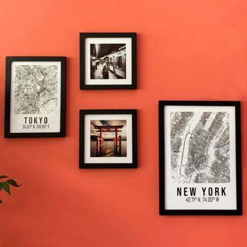 CITY MAPS WALL ART PRINTS – HOW TO DISPLAY THEM?