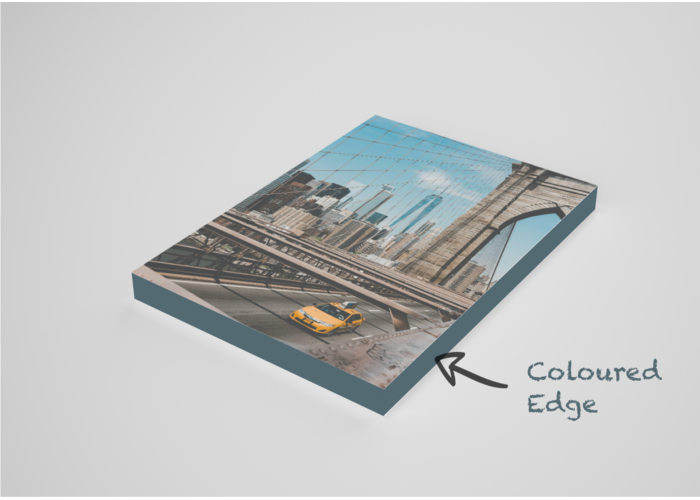 Coloured Edge Canvas Coloured Edge Canvas