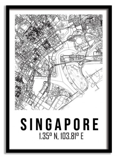 Singapore CBD Map