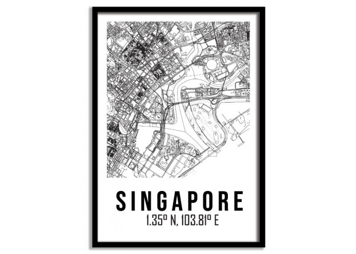 Singapore CBD Map