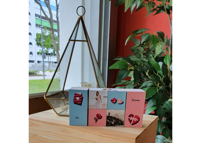 Valentine's Day Photo Cube Valentine's Day Photo Cube