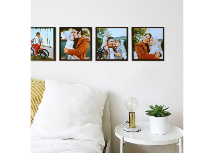 4 Photo Tiles Orange 4 Photo Tiles Orange